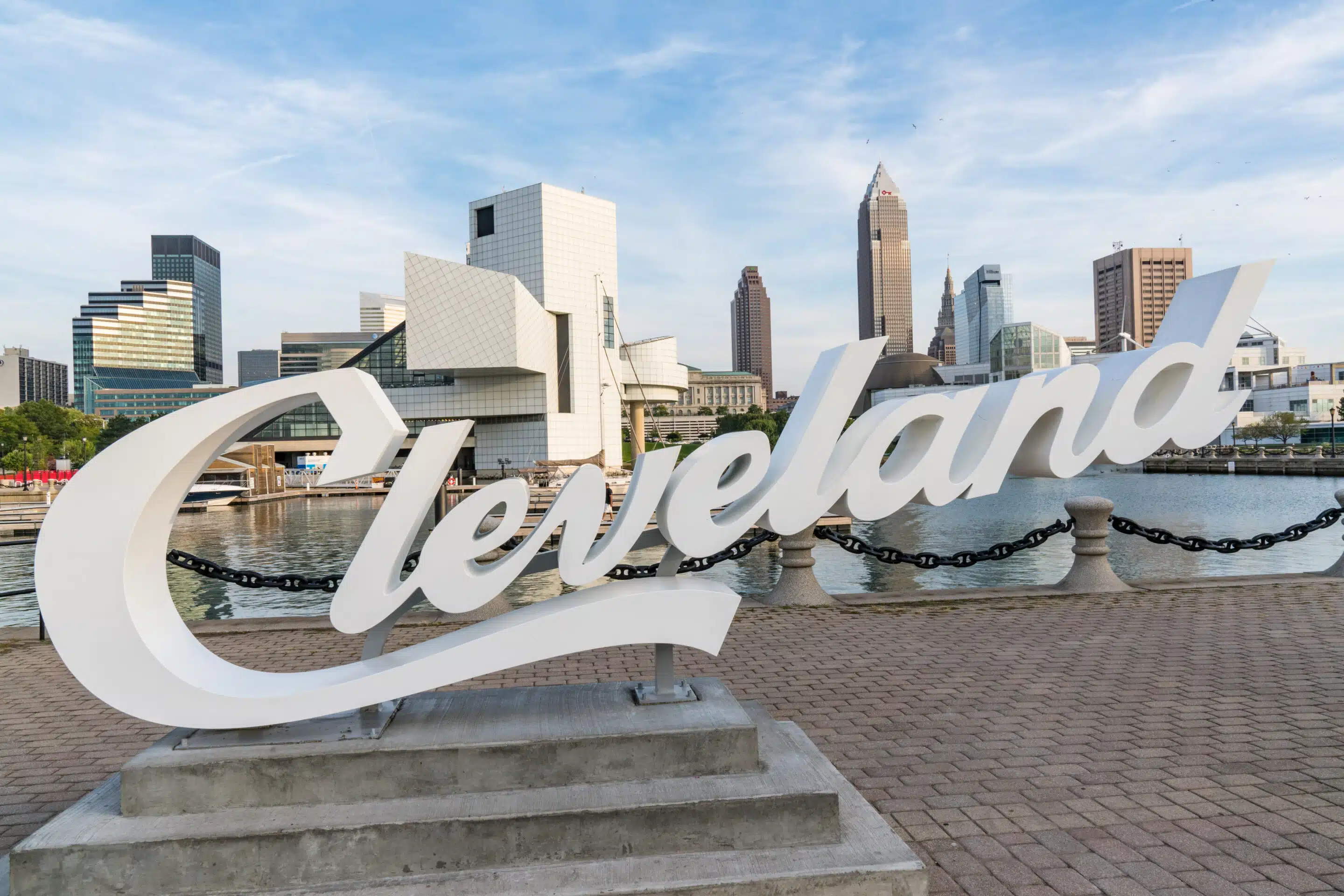 Cleveland Sign and Skyline